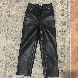 Aritzia Melina Leather Pants